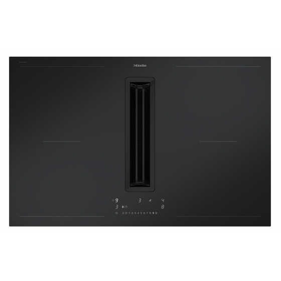 MIELE KMDA 7876-1 FL D MattFinish Επαγωγική Εστία με Ενσωματωμένο Απορροφητήρα 80cm